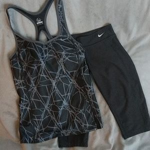 Nike Dri-Fit workout set